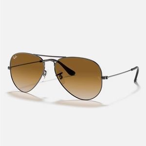 Ray-Ban Aviator Gradient Sunglasses.